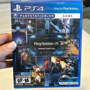 New in cellphone PlayStation VR game demo disk